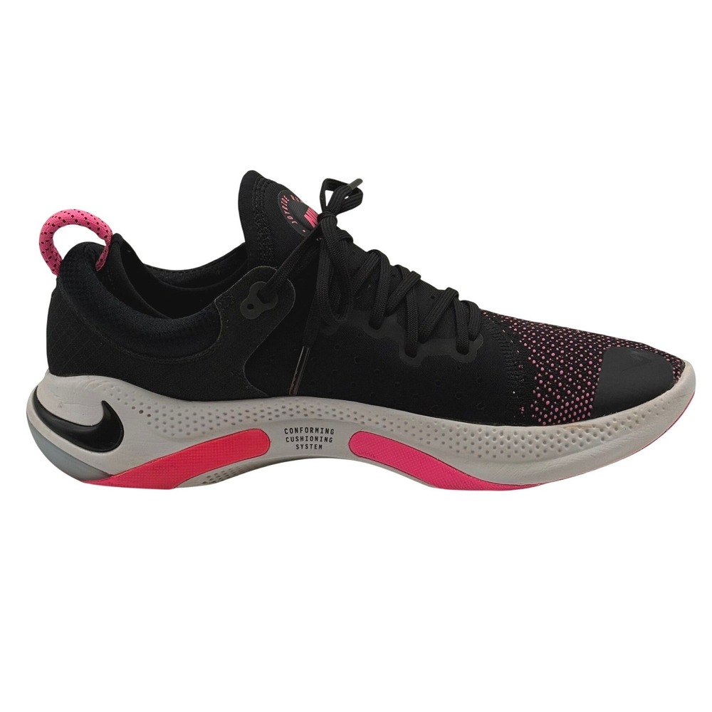 Nike Joyride Run Flyknit Women's Size 9.5 Black Pink Running Shoes AQ2730-003 - Picture 3 of 8